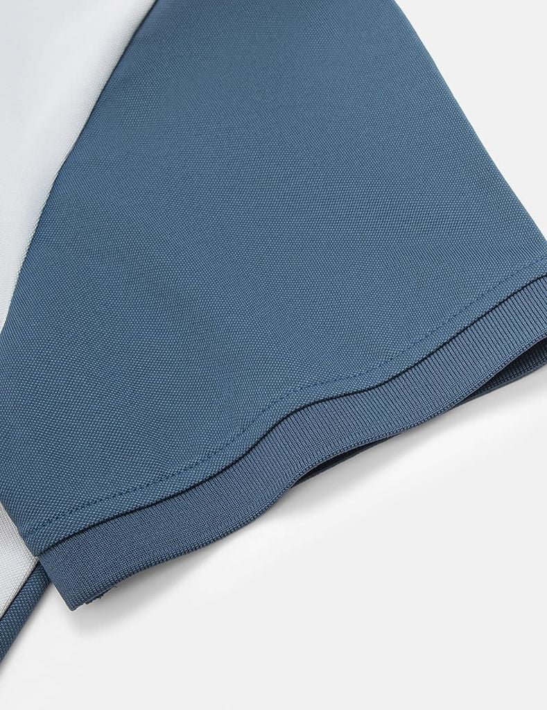 Áo polo nam ngắn tay phối màu