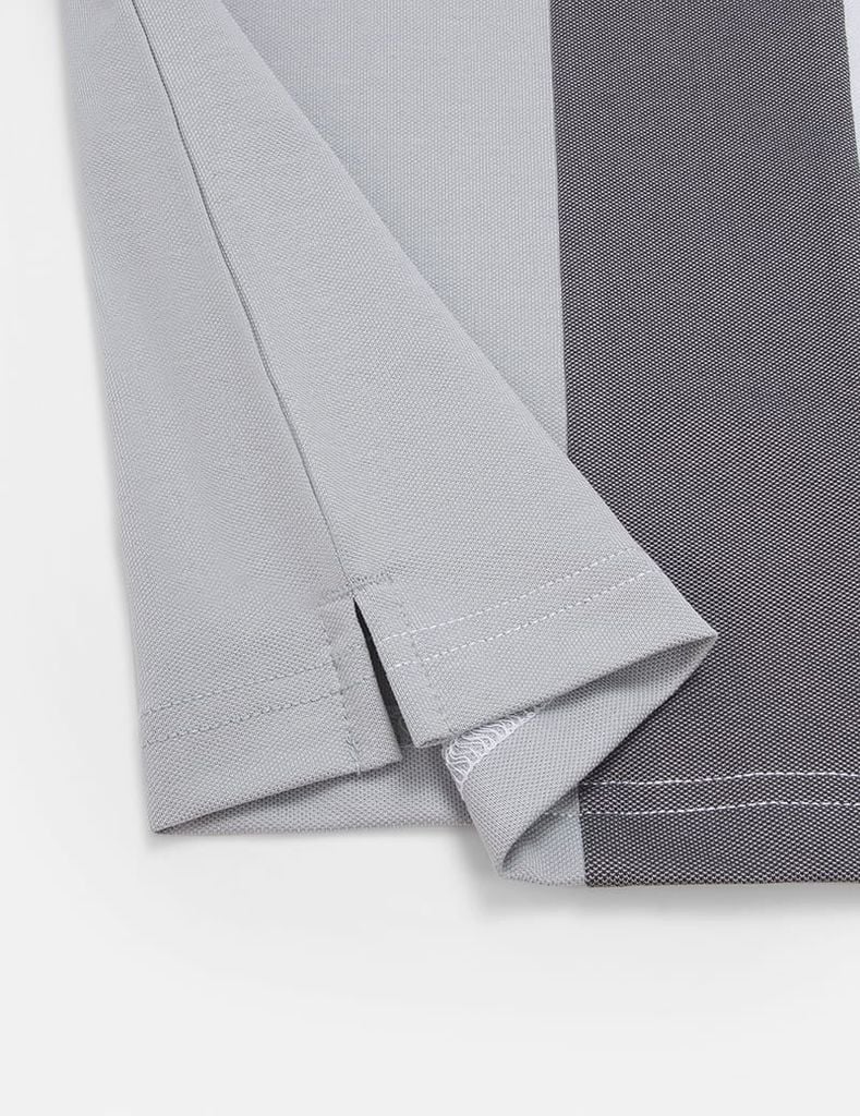 Áo polo nam ngắn tay phối màu