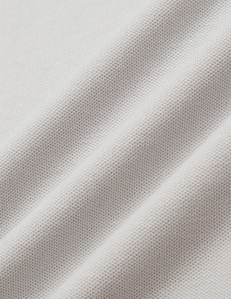 Áo polo nam cổ bo trơn phối vải ngang ngực