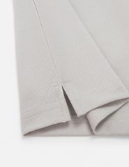 Áo polo nam cổ bo trơn phối vải ngang ngực