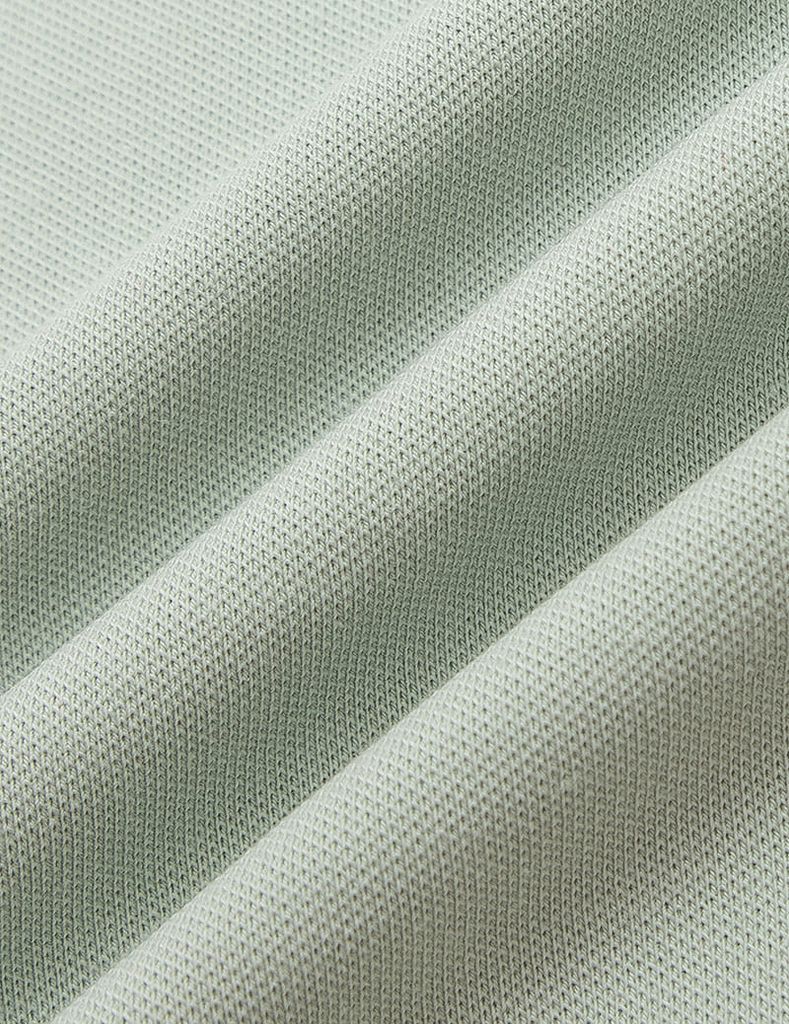 Áo polo nam cổ bo trơn phối vải ngang ngực