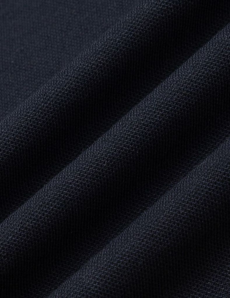 Áo polo nam cổ bo trơn phối vải ngang ngực