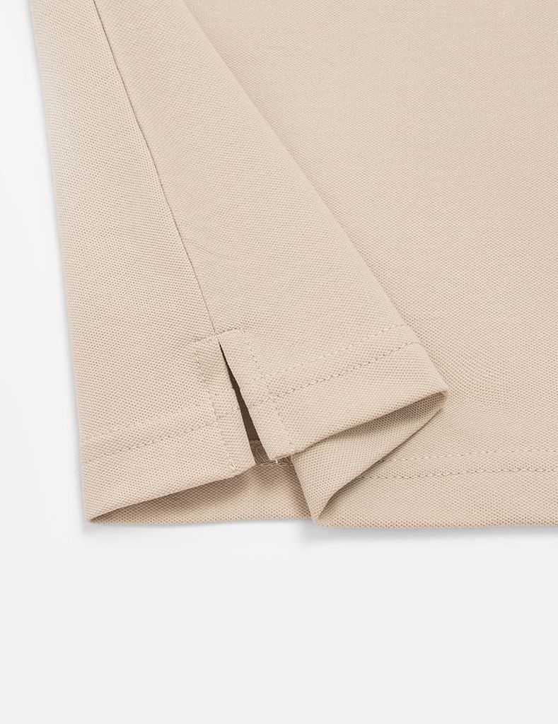 Áo polo ngắn tay nam phối thân tay áo