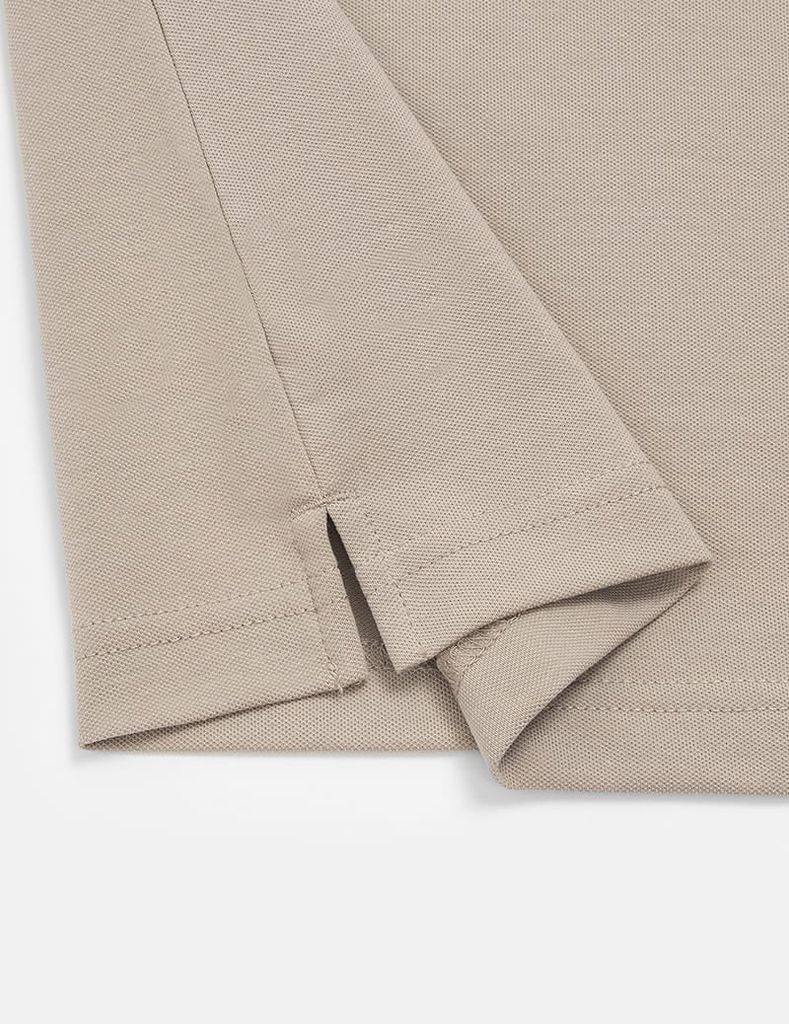 Áo polo ngắn tay nam phối thân tay áo