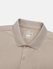 Áo polo ngắn tay nam phối thân tay áo