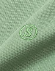 Áo polo ngắn tay nam phối thân tay áo