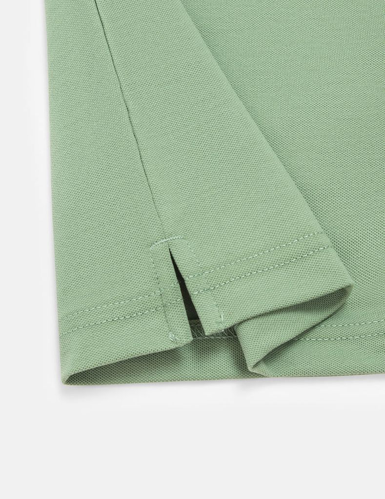 Áo polo ngắn tay nam phối thân tay áo