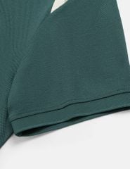Áo polo ngắn tay nam vai can phối màu