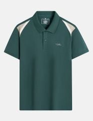 Áo polo ngắn tay nam vai can phối màu