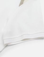 Áo polo ngắn tay nam vai can phối màu