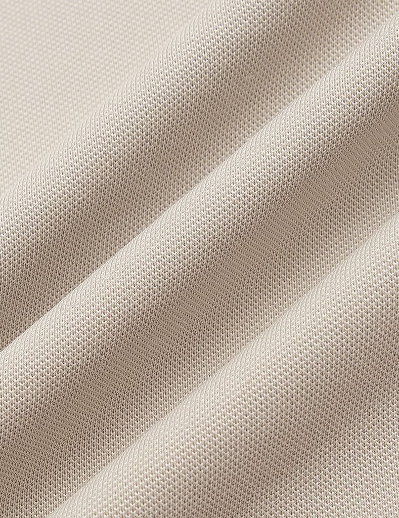 Áo polo nam phối vai khác màu cổ dệt