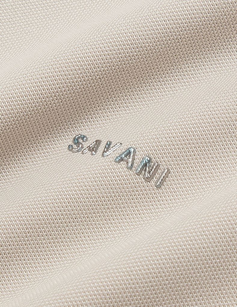 Áo polo nam phối vai khác màu cổ dệt