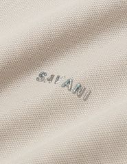 Áo polo nam phối vai khác màu cổ dệt