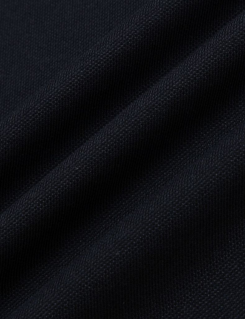 Áo polo nam phối vai khác màu cổ dệt