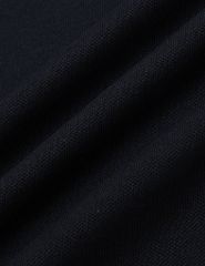 Áo polo nam phối vai khác màu cổ dệt