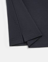 Áo polo nam phối vai khác màu cổ dệt