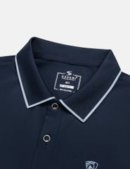 Áo polo nam ngắn tay bo cổ line in ngực
