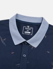 Áo polo nam ngắn tay in tràn thân trước