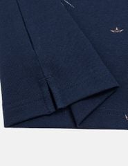 Áo polo nam ngắn tay in tràn thân trước