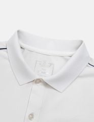 Áo polo nam cổ bo phối màu