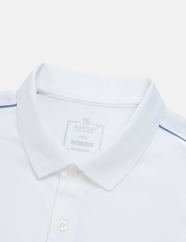 Áo polo nam cổ bo phối màu