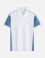 Áo polo nam cổ bo phối màu