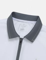 Áo polo ngắn tay nam cổ khóa bo cổ