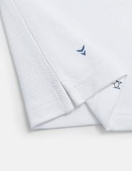 Áo polo ngắn tay nam in tràn thân trước