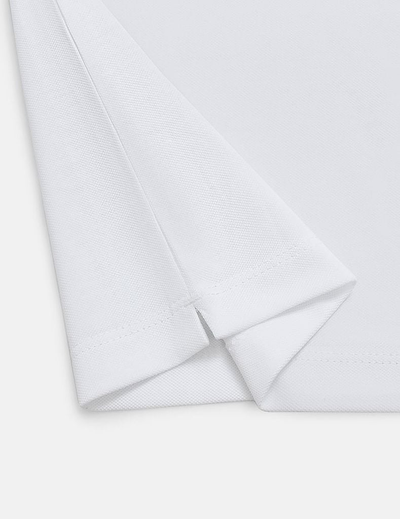 Áo polo nam ngắn tay cổ dệt