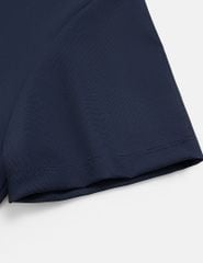 Áo polo nam ngắn tay cổ phối