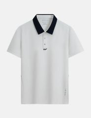 Áo polo nam ngắn tay cổ phối