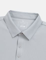 Áo polo ngắn tay nam cổ ép