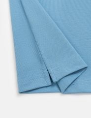 Áo polo nam ngắn tay cổ bo phối lé
