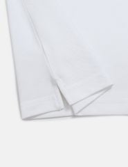 Áo polo nam ngắn tay cổ bo phối lé