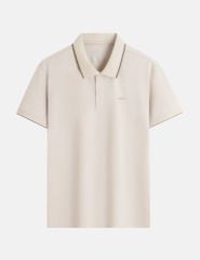 Áo polo nam cổ dệt jacquard