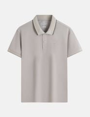 Áo polo nam cổ dệt jacquard