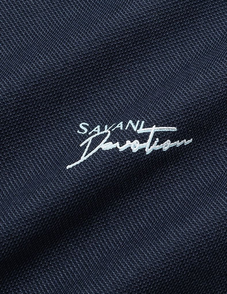 Áo polo nam cổ dệt jacquard