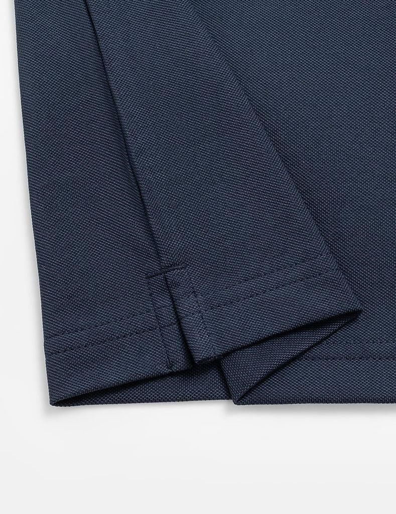 Áo polo nam cổ dệt jacquard
