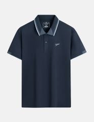 Áo polo nam cổ dệt jacquard