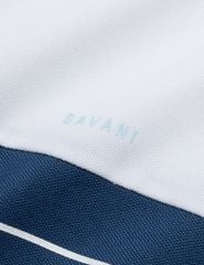 Áo polo ngắn tay nam phối kẻ tay và thân trước