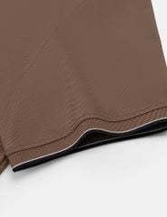Áo polo nam ngắn tay cổ bo dệt logo ngực