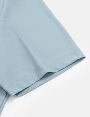 Áo polo ngắn tay nam cổ vải chính logo trước ngực