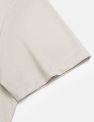 Áo polo ngắn tay nam cổ vải chính logo trước ngực