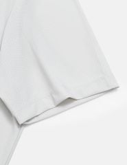 Áo polo ngắn tay nam cổ vải chính logo trước ngực