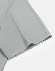 Áo polo ngắn tay nam cổ vải chính logo trước ngực