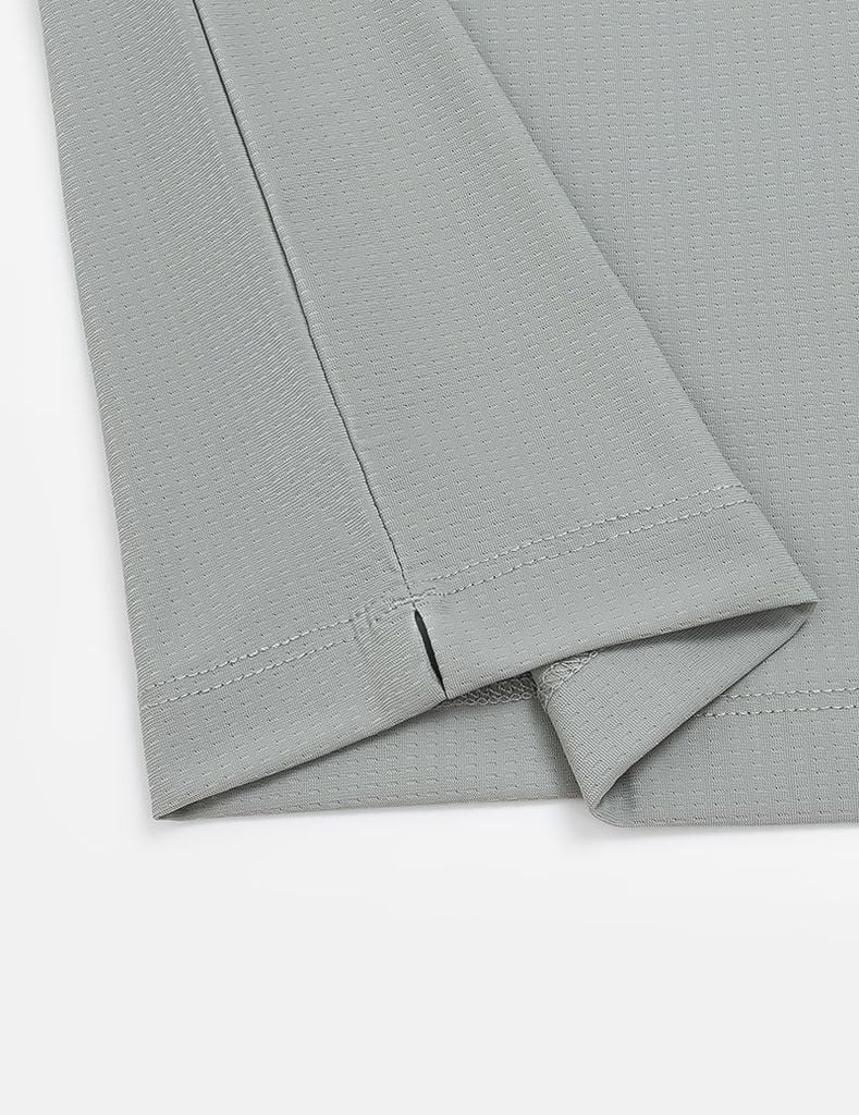 Áo polo ngắn tay nam cổ vải chính logo trước ngực