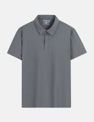 Áo polo ngắn tay nam cổ vải chính logo trước ngực