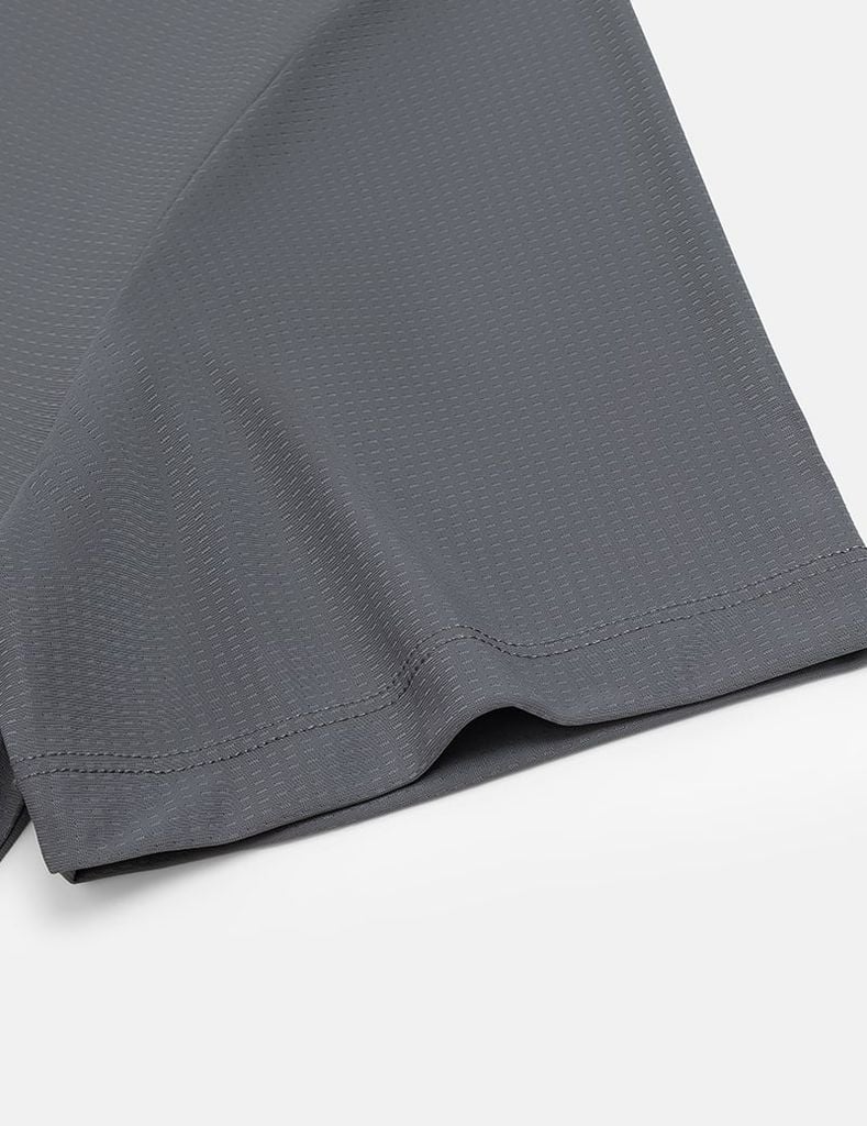 Áo polo ngắn tay nam cổ vải chính logo trước ngực