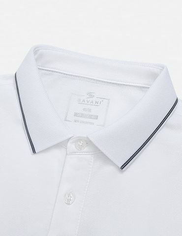 Áo polo nam ngắn tay cổ bo