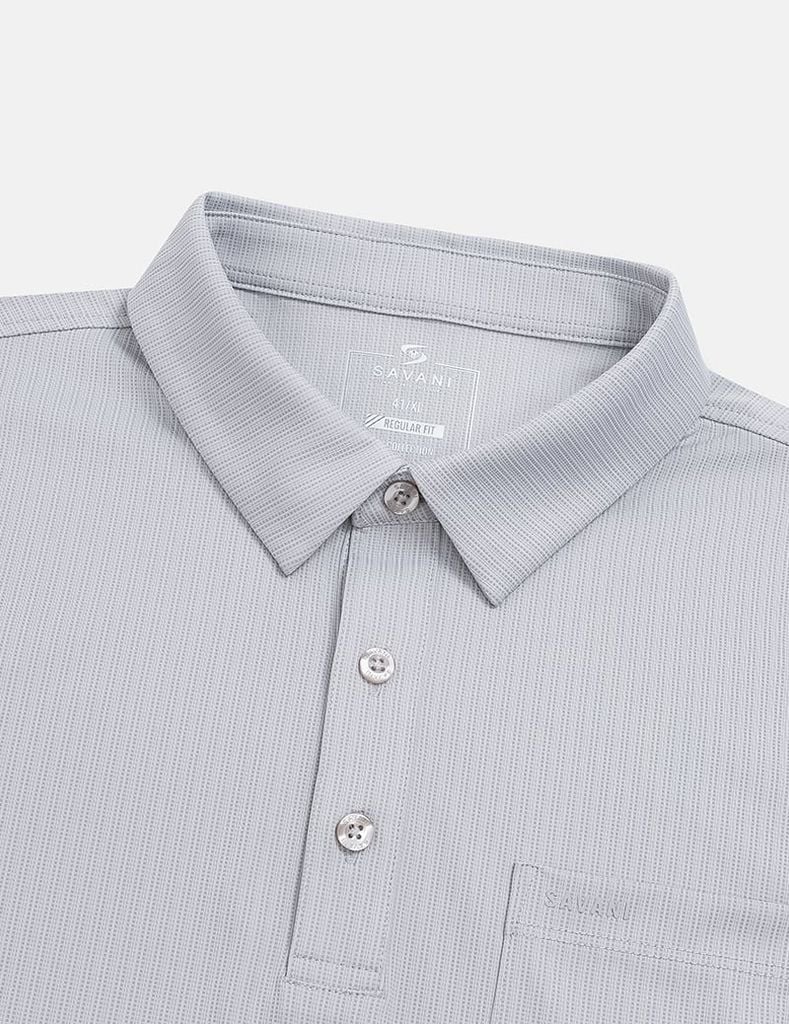 Áo polo nam cổ vải chính túi ngực trái